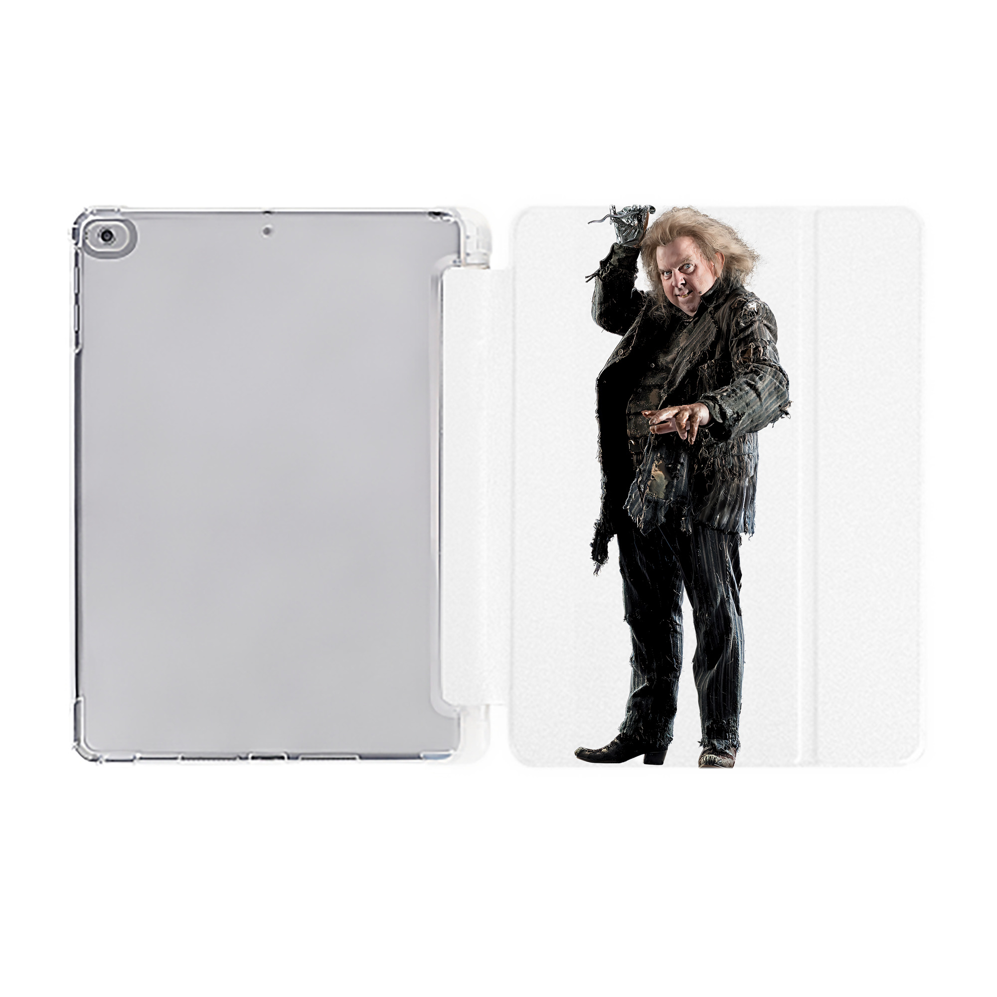 （画像用） Harry Potter ハリー・ポッターシリーズ IPad ケース ペン収納付き 三つ折りスタンド PUレザー×シリコン 対応機種9.5/10.5/10.9インチ